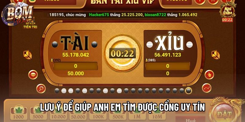 Lưu ý để giúp anh em tìm được cổng uy tín Lưu ý để giúp anh em tìm được cổng uy tín